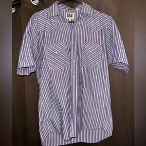 Ely cattleman short sleeve pearl snap NWT